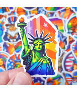 50 PCS Rainbow Independence Day Sticker Pack, American Stickers, LGBTQ D... - £10.61 GBP