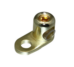 High Quality Gold Plated 2 Or 0 Gauge Ground Terminal Car Audio Parts Bt11 - £17.57 GBP