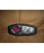 Black Faux Leather Goth Purple Cross body clutch Coffin Bag Purse whimsi... - $453.50 MXN