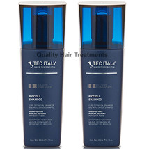 2 QTY Tec Italy Riccioli Shampoo, Curl Definition, Enhancer &amp; Moisturizer 10.1oz - £31.83 GBP