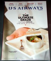 US AIRWAYS Magazine - APRIL 2013 &quot;THE ULTIMATE GRAZE&quot; - $15.00
