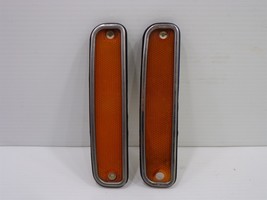 1973 – 1980 Chevrolet Pickup Amber Side Marker Lamps Pair GM OEM 75 76 7... - $44.99