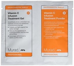 Murad Professional Vitamin C Infusion Treatment Mask - powder+gel - 4 pack - £15.79 GBP
