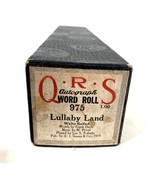 QRS Word Roll Scroll 975 Lullaby Land (Waltz Ballad) Davis, Prival, Robe... - £31.26 GBP