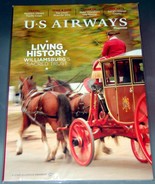 US AIRWAYS Magazine - February 2013 &quot;LIVING HISTORY WILLIAMSBURG&#39;S SACRE... - £4.32 GBP