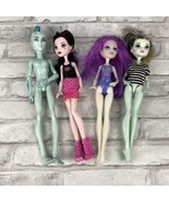 Monster High Dolls Lot of 4 Draculaura Frankie Stein Gil Webber Ari Haun... - £34.01 GBP