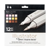 Spectrum Noir Illustrator (12Pc) - Figure, Pack of 12  - £24.20 GBP