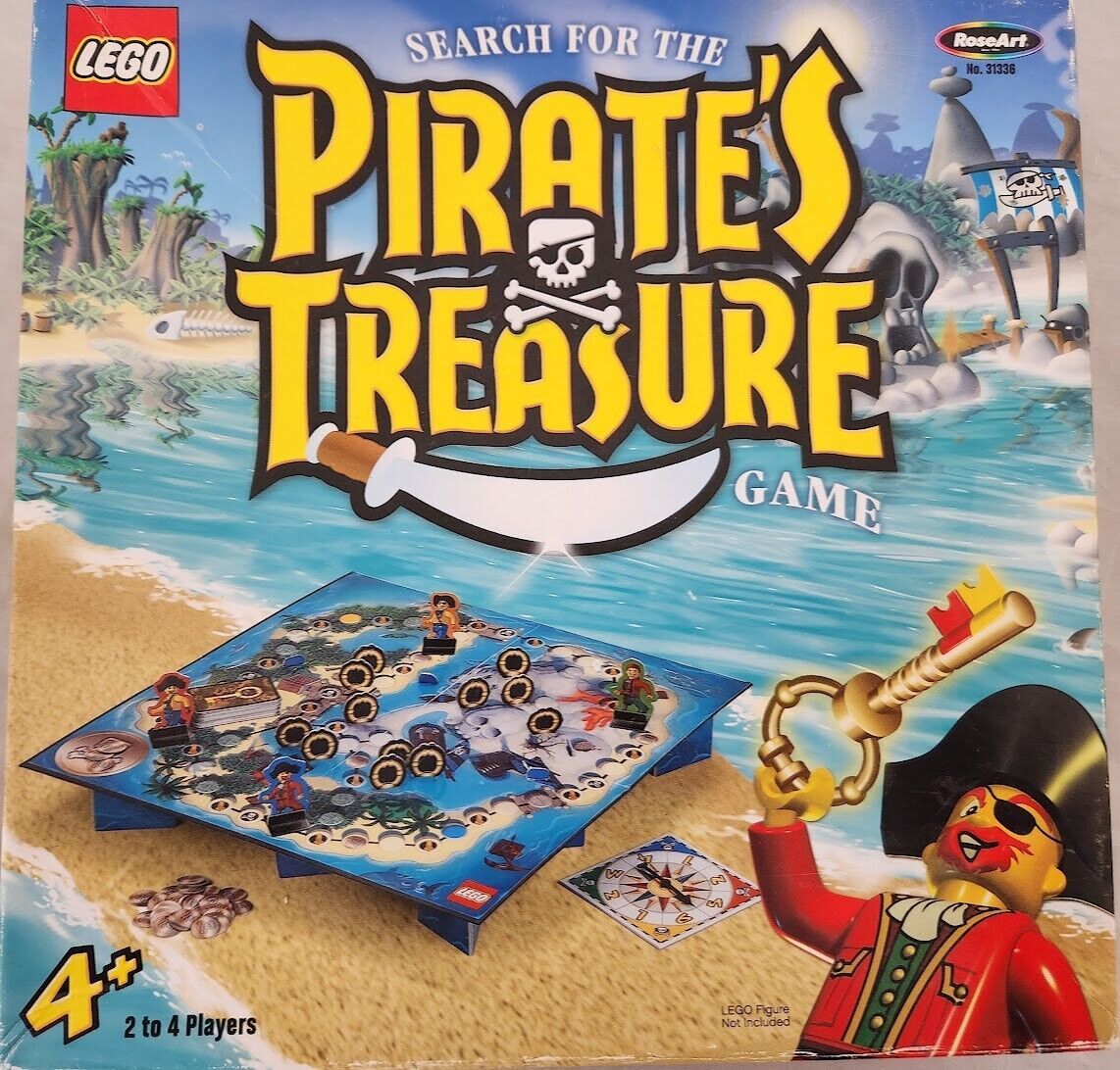 RoseArt  LEGO  Search For The Pirate's Treasure Game 31336 - 2005 - $12.82