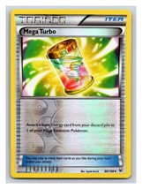 Mega Turbo #86/108 XY Roaring Skies Pokemon Reverse Holo Uncommon Item C... - $36.74 MXN
