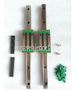 2 pcs HGR20-1400mm HG Linear rail &amp; 4 pcs HGH20HA Block Bearing - $4,567.68 MXN