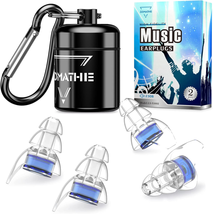 2 Pairs High Fidelity Concert Ear Plugs, Noise Reduction Music Earplugs, Hearing - £16.81 GBP
