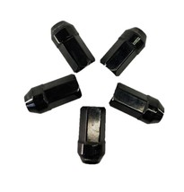 2020-2024 Chevy Traverse Lt Wheel 14x1.5 Lug Nuts 5 Count Black Powder C... - $460.40 MXN