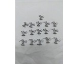 (16) Wilderness Shield And Spear Infantry Soldier 10mm Metal Miniatures - $24.05