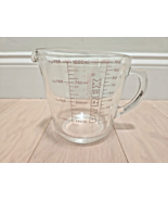Vintage Pyrex Glass D Handle #532  - 4 Cup/ 1 Quart Liquid - $15.83