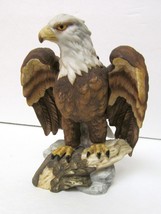 Gorham Gallery Bird Vignette Collection Bald Eagle Statue Ceramic Resin Japan - £38.98 GBP