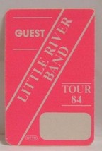LITTLE RIVER BAND - VINTAGE ORIGINAL CONCERT TOUR CLOTH BACKSTAGE PASS *... - £9.53 GBP