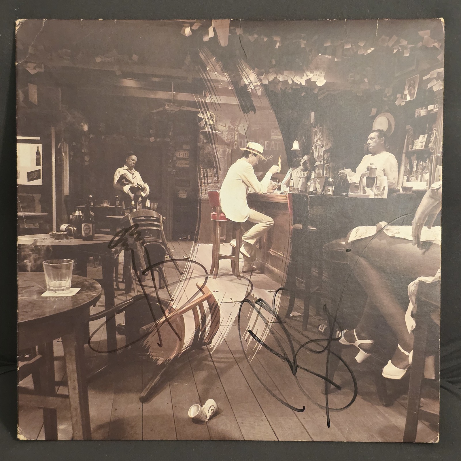 Led Zeppelin signed lp In Through The Out Door, 2 members, Original, Vin... - $255.00