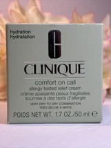 Clinique Comfort On Call Allergy Tested Relief Cream 1.7 oz 50 ml NIB Fr... - £22.40 GBP