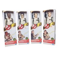 New Ghostbusters 4 pack Toy 12-Inch-Scale 1984 Hasbro Figure Set Egon Spengler - $79.19
