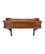 Vintage Tell City Wall Shelf Desk Chair Co Andover Maple Quality #48 Table - $5,591.80 MXN