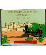 130th Anniversary of Mexico&#39;s First Railway La Guadalupe Pin - £5.43 GBP