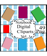 Notebook Digital Cliparts Vol. 1 - $37.50 MXN