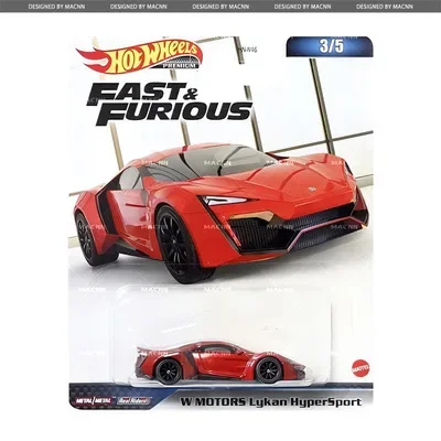 Genuine Hot Wheels Premium Car Fast and Furious Voiture Diecast 1/64 -HNW46-B-3 - £19.38 GBP