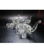 Elephants Murano Italy family 4 pcs [77i] - $88.01 CAD
