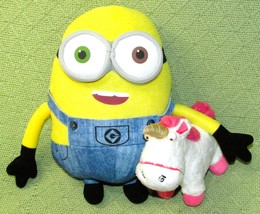 Despicable Me Plush Lot Minion Bob And Fluffy The Unicorn Character Stuffed Toys - £10.82 GBP