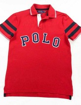 Polo Ralph Lauren Mens Bulldog New York Custom Slim Fit Polo Shirt Red M... - £62.75 GBP