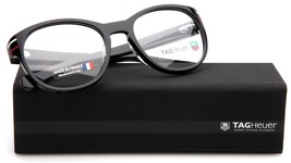 New TAG Heuer TH 0532 001 Black EYEGLASSES FRAME 51-21-140mm B44 France - £199.29 GBP