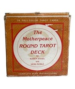 The Motherpeace Round Tarot Deck Karen Vogel &amp; Vicki Noble 1981 Vintage - £24.15 GBP