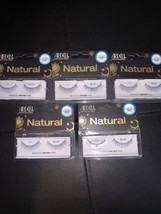 NEW! Huge Set of 5 Pairs ARDELL 110 Blue Natural Strip Faux False Eyelashes - £11.78 GBP