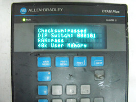 Allen-Bradley 2707-V40P2 DTAM Plus Ser B Rev. A Operator Interface 2707V40P2 - £630.65 GBP