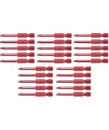 GRK 86427 T15-2-Inch Red 25 Driver bits, One Size, Count - $89.48 CAD