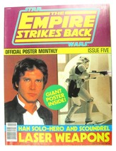 Vintage Star Wars Empire Strikes Back Official Poster Monthly Issue 5 Ex... - $24.99