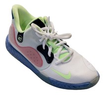 Big Kid Shoes NIKE At5685-134 Trey 5 VII GS White Lime Royal Sneakers Size 5Y - £21.23 GBP