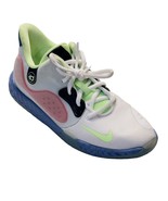 Big Kid Shoes NIKE At5685-134 Trey 5 VII GS White Lime Royal Sneakers Si... - $511.45 MXN