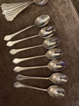 7! Oneida Stainless Autumn Glow Summer Mist Oval Soup Spoon 2 Sets Ava - $23.27