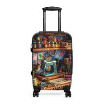 Seamstress Dream: Enchanted Sewing Nook Tapestry, Artisan Craft Room - Suitcase - $206.90 - $252.88