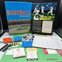 Baseball Strategy Board Game Avalon Hill 1973 Fantasy Baseball Vintage S... - £19.95 GBP