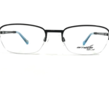 Arnette Occhiali Montature MOD.6084 528 Nero Quadrato Mezzo Cerchio 50-1... - $27.68