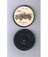 Jello Hostess Cars Coin 1960s Premium - Ford Model T 1926 #94 - $2.05