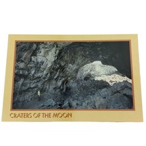 Idaho ID Craters of the Moon National Monument Indian Tunnel Postcard Cave Vtg - £2.79 GBP