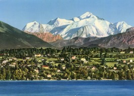 Le Mont-Blanc vu de Geneve Unposted Vintage Postcard Switzerland - £10.08 GBP