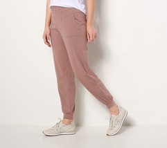 AnyBody Cozy Knit Jogger Chai, Large  #A470628 - £17.65 GBP