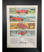 International Harvester Scout Print Ad from 1963 Full Page 6”x9” full color - $165.89 MXN