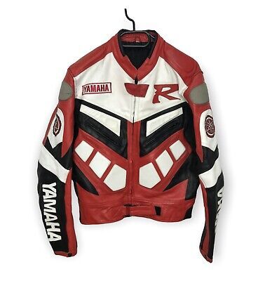 Vintage yamaha leather jacket cheap