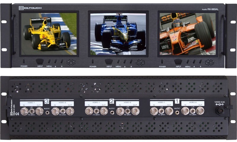 Cooltouch RX-536AL  Integrated Audio Multimedia 3 Composite Video Monito... - $494.99