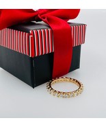 14K Fine Yellow Gold Round U Shape Eternity Lab Grown Diamond Ring 1.50ctw - $6,867.62 CAD